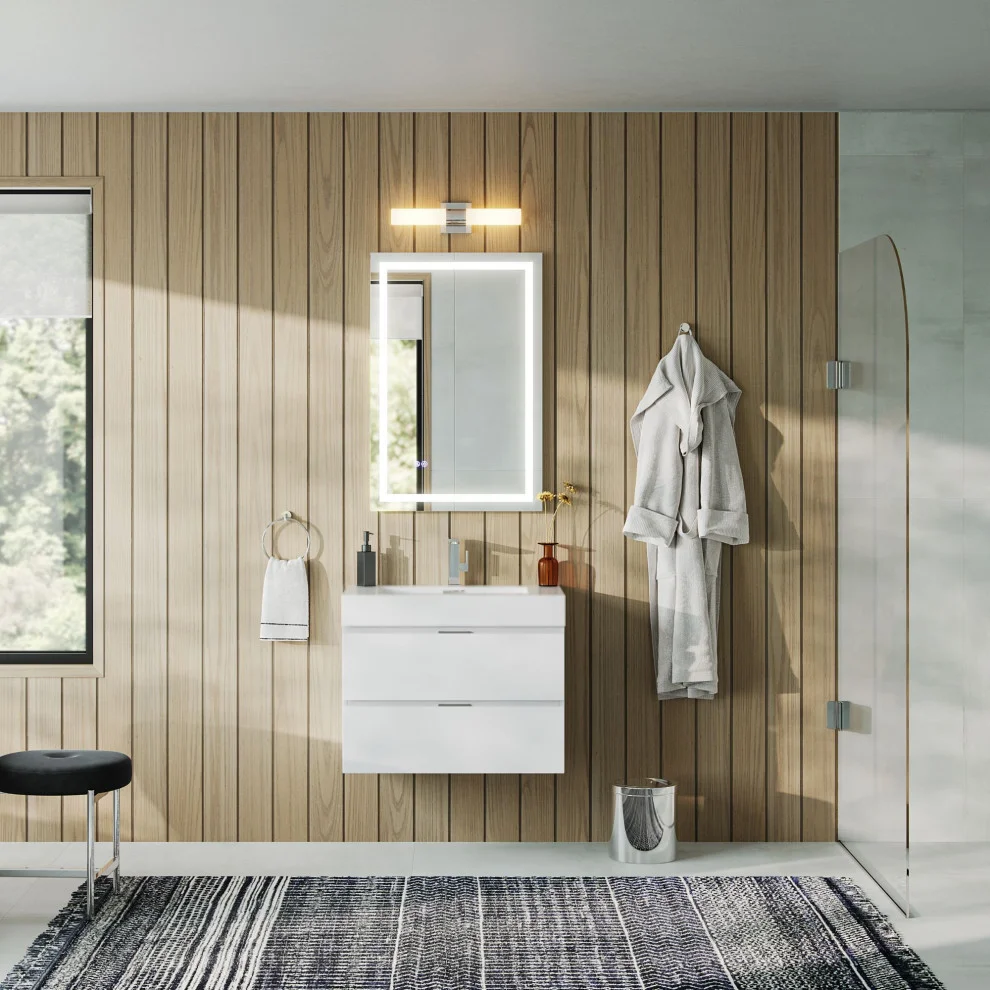 Bliss Bath Vanity, High Gloss White