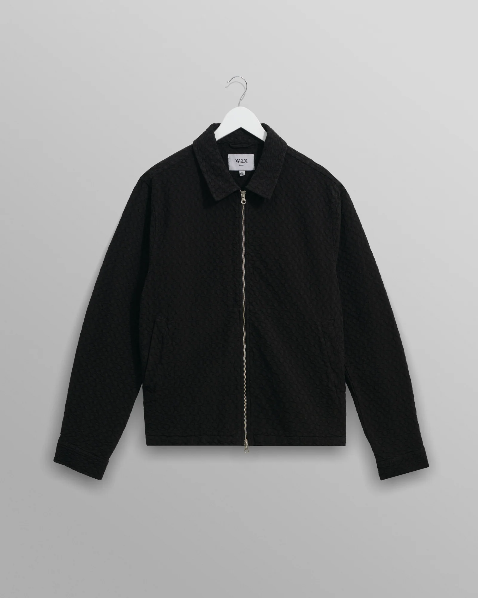 Eldon - Black Floral Diamond Cotton Jacket