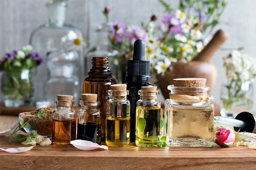 Aromatherapy suggestions.