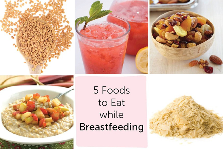 21 super foods for lactating moms.