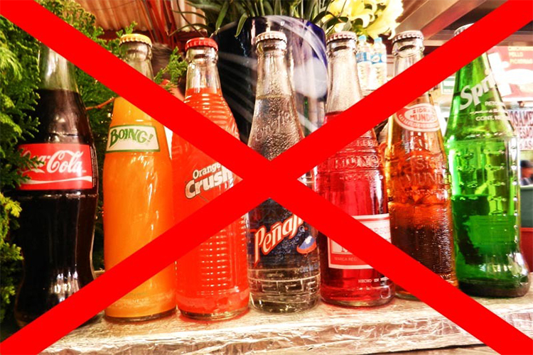 Advantages of avoiding soda.
